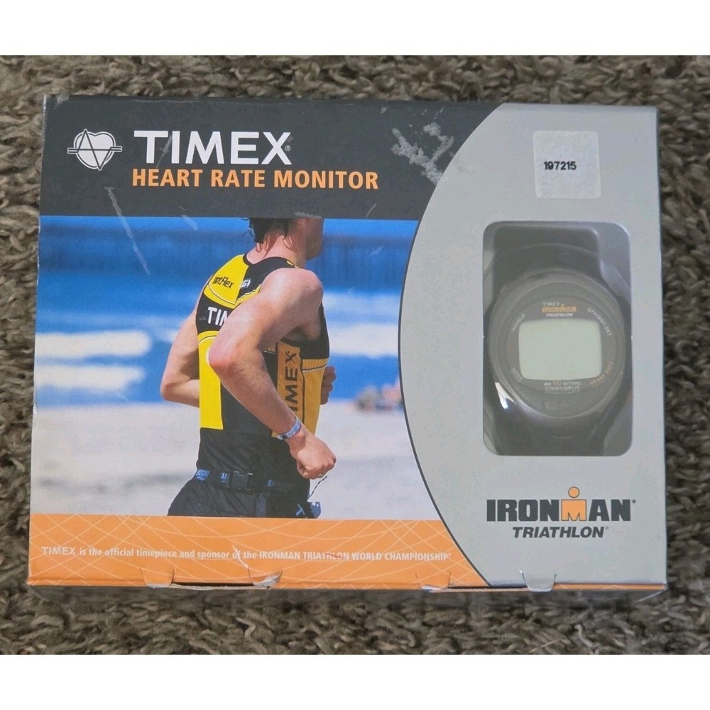 Timex Ironman Triathlon Heart Rate Monitor Watch NEW